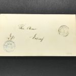 Württemberg Briefhülle Schultheissenamt Ochsenhausen 1871