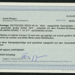 Deutsches Reich Michel Nummer 16 4er Streifen gestempelt Stollberg - Attest