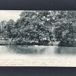 Ansichtskarte Lockstedt bei Hamburg Parthie an der Collau - 1904