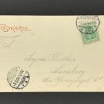 Ansichtskarte Lockstedt bei Hamburg Parthie an der Collau - 1904