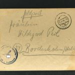 Dt. Reich Feldpost Beleg Kriegsmarine Liebau Lettland / Liepāja 31.8.44