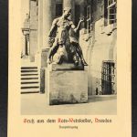 Ansichtskarte Dresden - Gruß aus dem Rats-Weinkeller - Verlag Stengel - 1911
