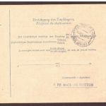 Österreich Mehrfachfrankatur Paketkarte Marschendorf - Konstantinopel 1915