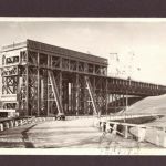 Foto Ansichtskarte Niederfinow - Schiffshebewerk 1938 nach Shanghai in China !