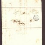 Postablage/ Dienstsache mit zweifacher Verwendung Fächerstempel Gmünd - Rechberg