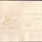 Postablage/ Dienstsache mit zweimaliger Verwendung Muthlangen - Gmünd 1870