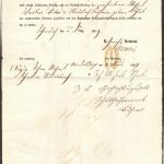 Formular / Dienstsache mit zweimaliger Verwendung Schorndorf - Miedelsbach 1869