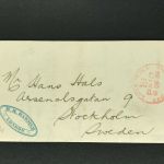 Brief Großbritannien London nach Stockholm 1936