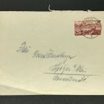 Saar Michel Nr. 285 Einzelfrankatur St. Ingbert n. Speyer 1951