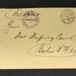 Feldpost 1. WK Expedition der 15. infanterie Division 25.11.1916