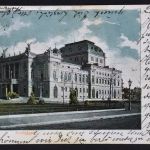AK Zürich Stadttheater 1902 gelaufen