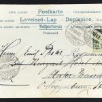 AK Zürich Stadttheater 1902 gelaufen