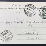 AK Zürich Vom St. Peter 1904 gelaufen