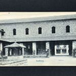 Ansichtskarte Bad Homburg - Saalburg - Atrium - gelaufen Frankfurt 1906