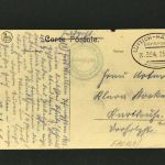 Feldpostkarte Belgien Malines Bahnpost Lüttich - Landsturm Infanterie Bruchsal