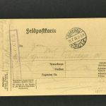 Feldpostkarte I.WK Hagenau Elsaß 15.7.1916