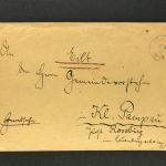 Eil Feldpostbrief Toddin n. Klein Pampau Kgl. Preussisches Husaren Reg. No.16