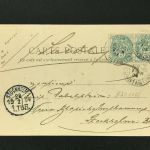 Algerien Ansichtskarte J. Geiser Alger - Constantine 1904 nach Stockholm