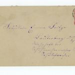 Ganzsache Krone Adler Eichenbarleben 1880