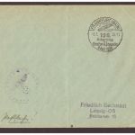DR Luftpost 100. Geburtstag Graf Zeppelin - LZ.127 1938 Frankfurt nach Leipzig