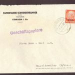 Dt. Reich Besetzung Elsaß Einzelfrankatur Türkheim (Els) 1941