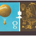 Österreich Ballonpost 1964 Ersttag Weltpostkongress Wien