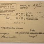 Dt. Reich Postkarte Landesversicherungsanstalt Stuttgart 1.7.1920 siehe Bild