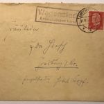 Dt. Reich Landpoststempel Wagenstadt Emmendingen Land 21.12.1931