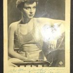 Foto Ansichtskarte Luise Ulbrich - gelaufen als Feldpost 1943 Würzburg