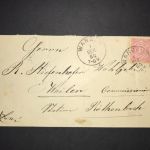 Württemberg EF Wangen nach Weiler 1884