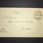 Feldpostbrief Tübingen 1917 nach Schwäbisch Hall