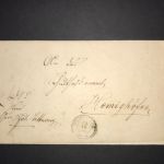 Württemberg Vorphila Tettnang nach Hemighofen 1868 Doppelverwendung