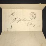 Württemberg Briefhülle Tettnang 1876 Doppelverwendung