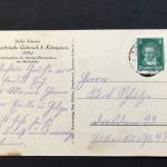 AK Gohrisch Erholhungsheim der Reichsbahn gelaufen