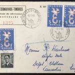 Schöner Beleg Belgien Brüssel n. Oldham GB siehe Bild