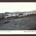 Ansichtskarte Deutsch Süd West Blick auf den Bahnhof Karibib