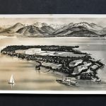 Echtfoto Ansichtskarte Herrenchiemsee nicht gelaufen