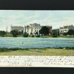 Ansichtskarte Karlstad Schweden - gelaufen in den USA 1908