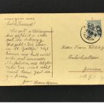 Ansichtskarte Kollegium Maria Hilf Schwyz 1920