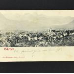 Ansichtskarte Schwyz - 1902 gelaufen nach Wil