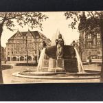 Ansichtskarte München Nornenbrunnen 1923 EF Michel Nummer 222
