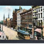 Ansichtskarte Postcard - Bleeker St. Utica New York 1910