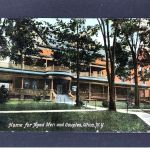 Ansichtskarte Postcard - Home of Aged Men and Couples Utica New Jersey 1909