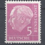 BRD Bund Heuss Michel Nummer 179 Rollenmarke