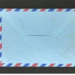 Luftpostbrief mit Sonderstempel Frankfurt - Ausstellung Gleitflugzeuge 1980