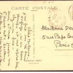 Ansichtskarte Frankreich Martigne-Briande nach Paris