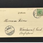 Anischtskarte Gruß aus Gross-Lichterfelde - Petruskirche 1901