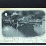 Ansichtskarte Mondscheinkarte Gruss aus Konstanz - 1898