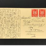 Ansichtskarte Bad Ditzenbach nach Bern 1930er Jahre