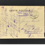 Feldpost 1. WK Ansichtskarte Lille Saint Michel - Feldpoststation 406 - 1916
